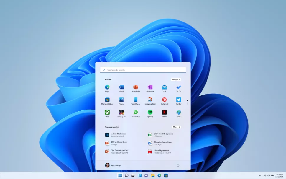New Design Win 11